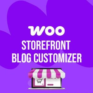 Storefront Blog Customizer for WooCommerce