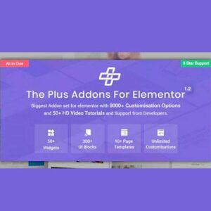 The Plus – Addon for Elementor Page Builder WordPress Plugin