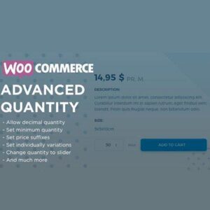 WooCommerce Advanced Quantity