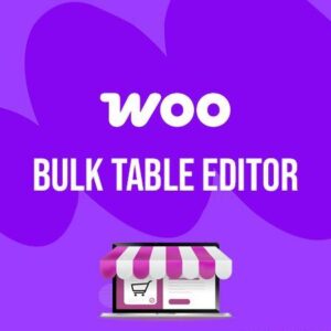 Bulk Table Editor for WooCommerce