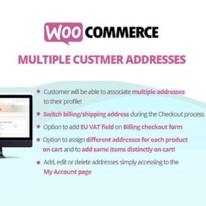 WooCommerce Multiple Customer Addresses & Shipping