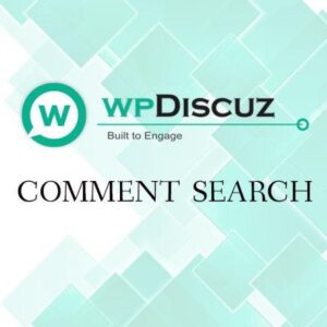 wpDiscuz Comment Search