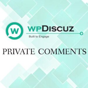 wpDiscuz Private Comments