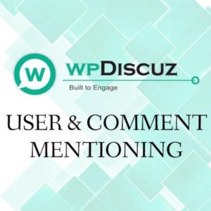 wpDiscuz User & Comment Mentioning